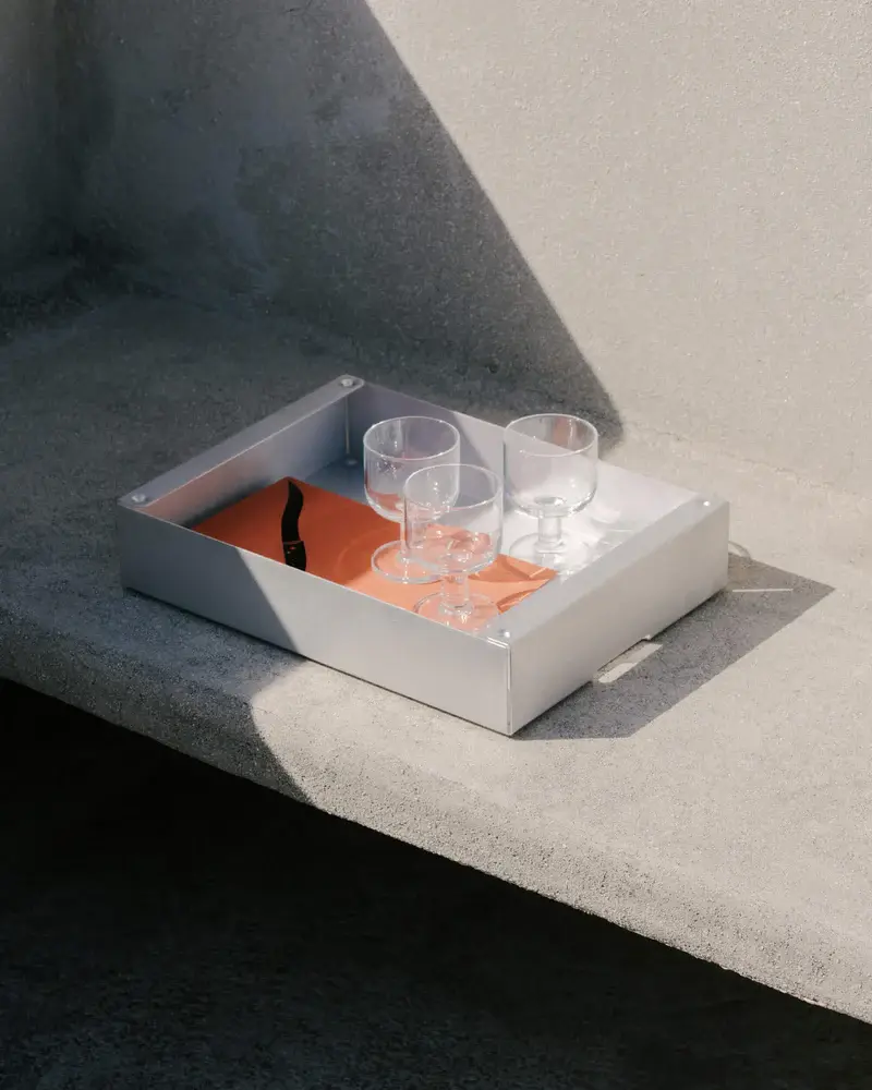 KGT Storage Box Brushed Aluminium