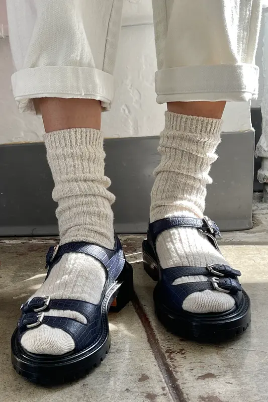 Le Bon Shoppe Cottage Socks Oatmeal