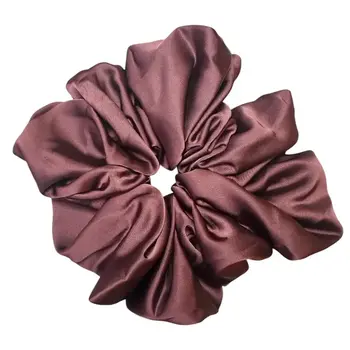 Pico Scrunchie Cali Satin Extra Large Plume