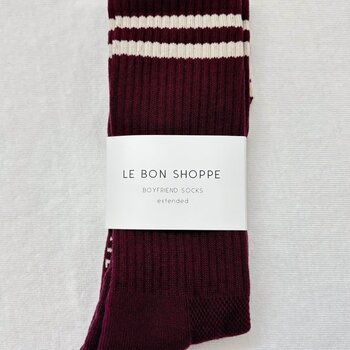 Le Bon Shoppe Extended Boyfriend Maroon