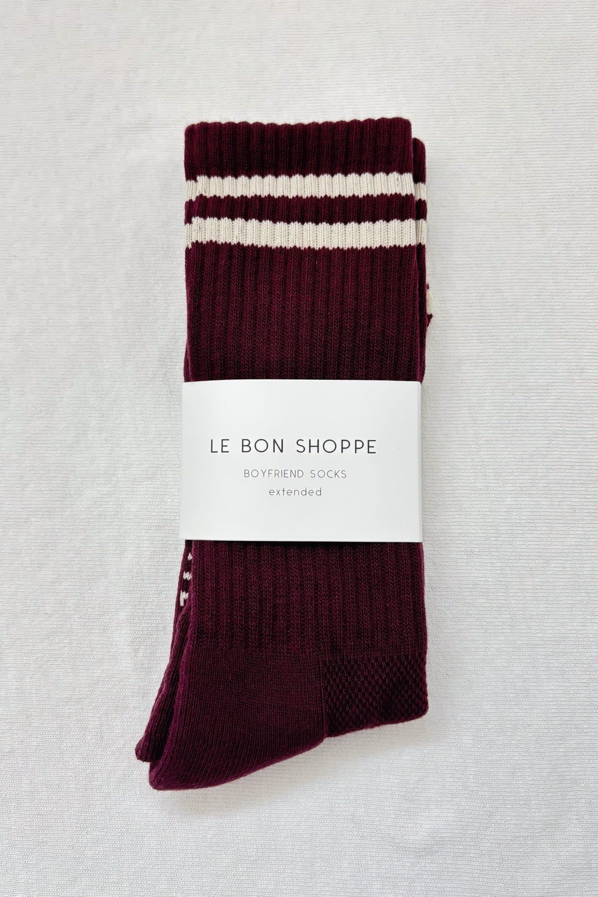 Le Bon Shoppe Extended Boyfriend Maroon