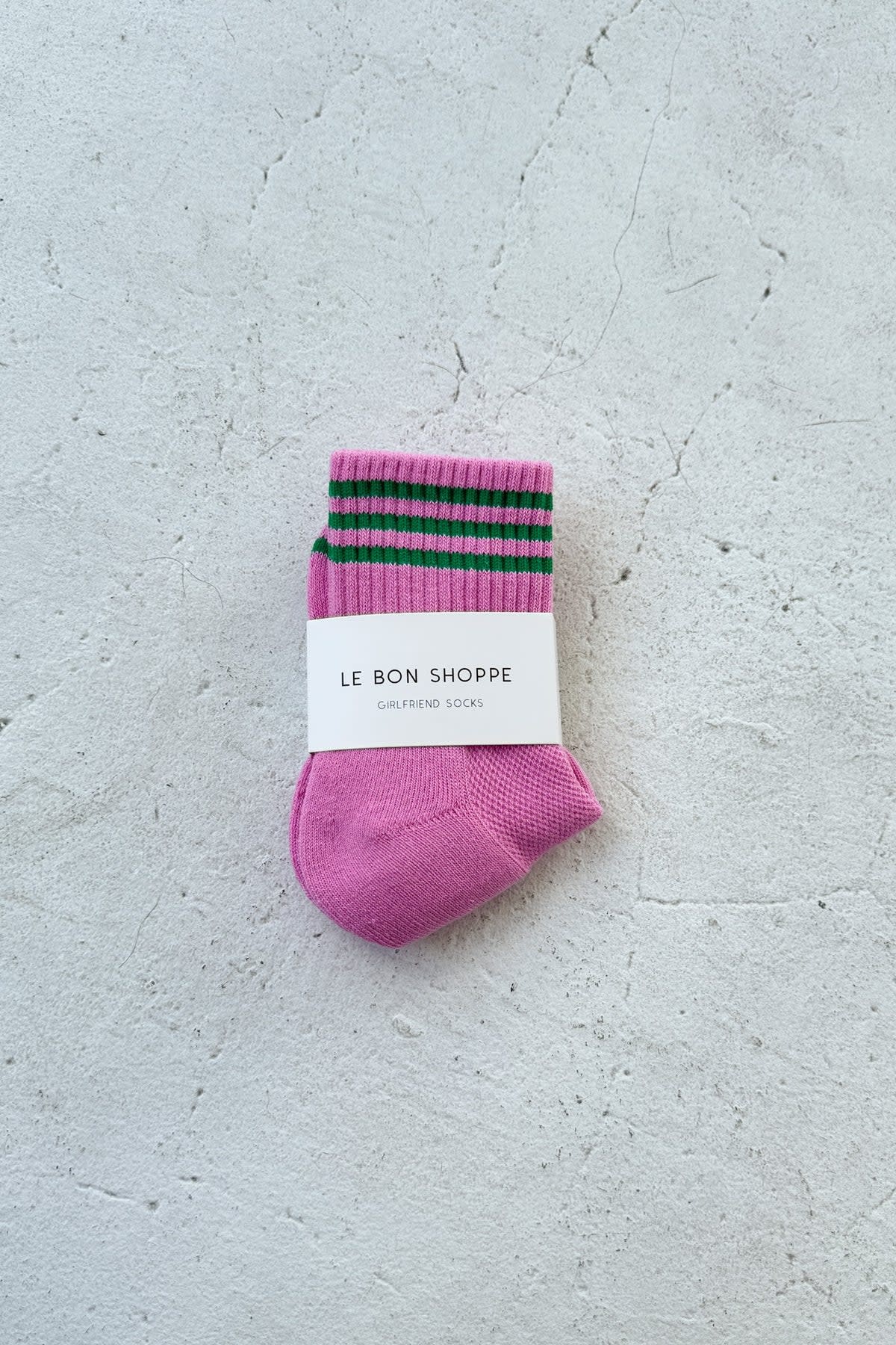 Le Bon Shoppe Girlfriend Socks Rose Pink OS