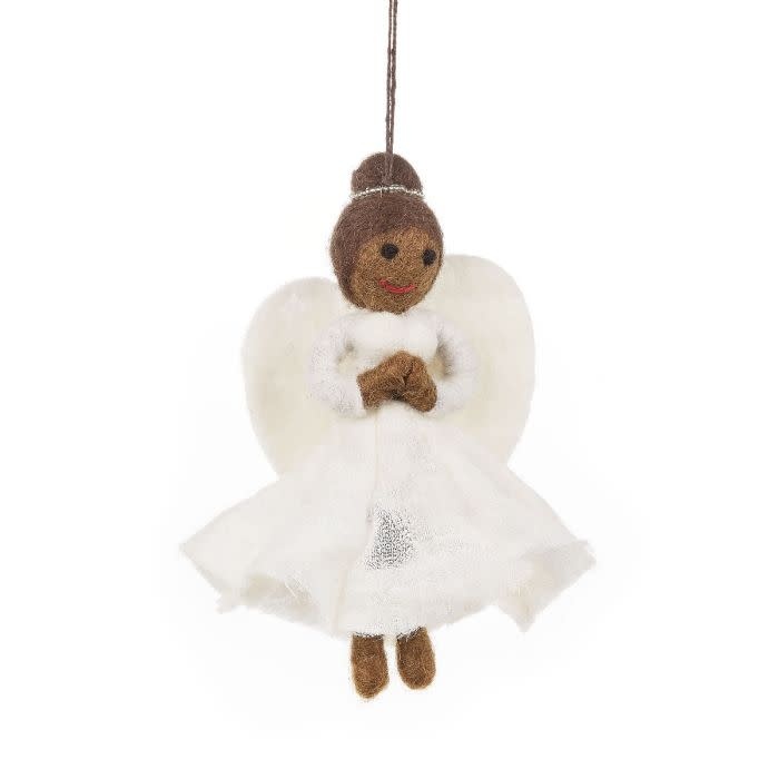 Felt So Good Hanging Felt Christmas Angel