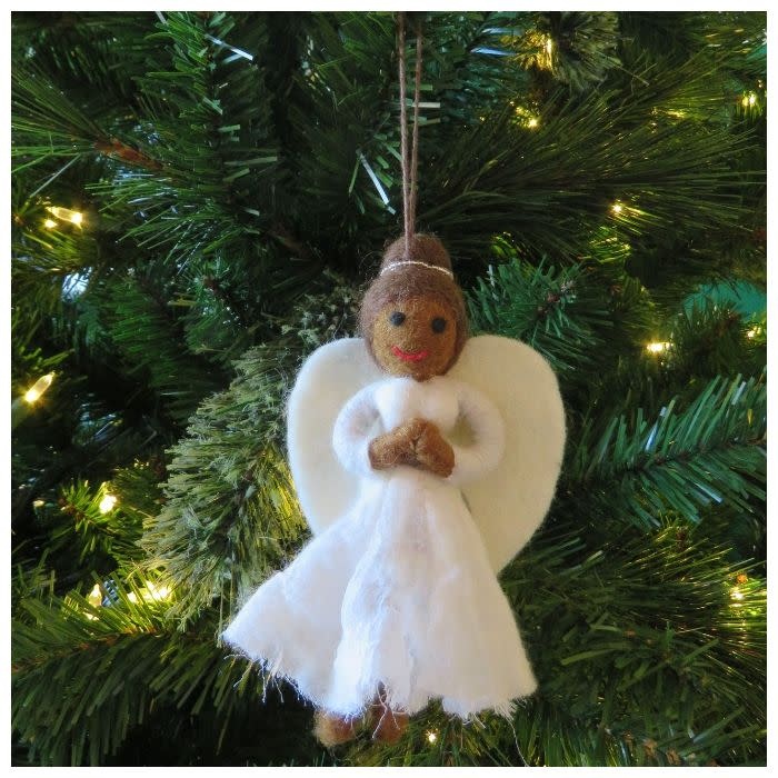 Felt So Good Hanging Felt Christmas Angel