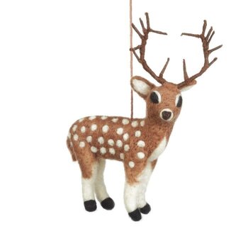 Felt So Good Hanging Felt Stag