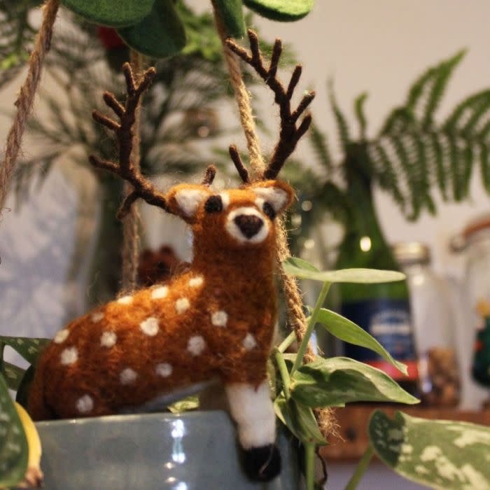 Felt So Good Hanging Felt Stag