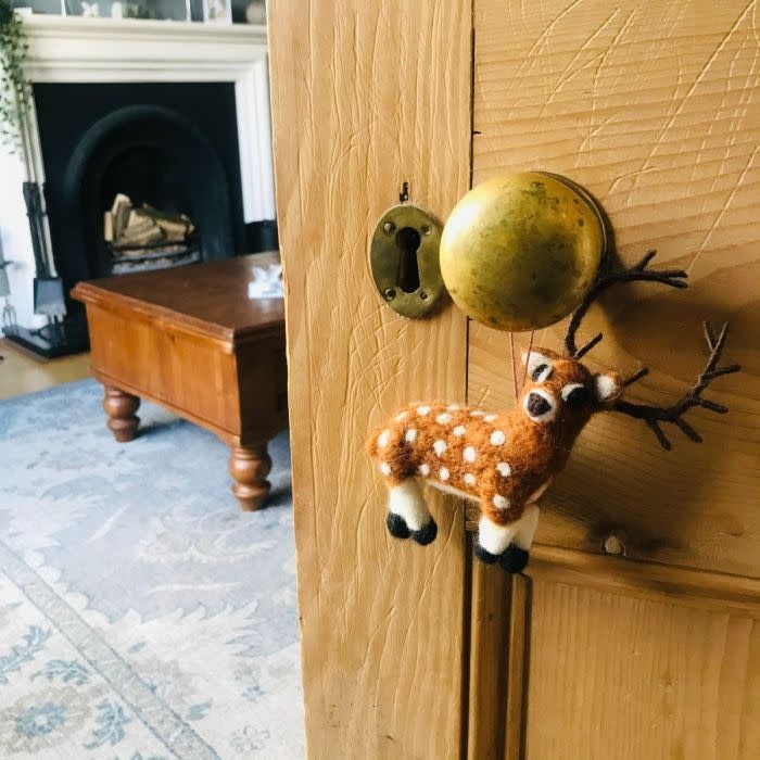 Felt So Good Hanging Felt Stag