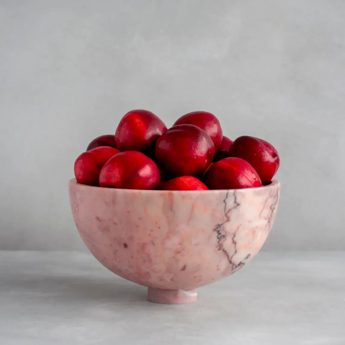 Kiwano Marble Fruit Bowl Pink