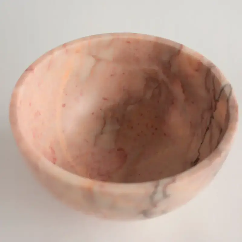 Kiwano Bowl Pink Marble
