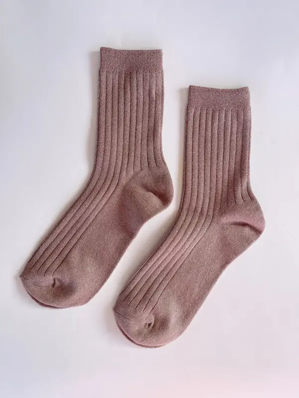 Le Bon Shoppe Her Socks Jute Glitter
