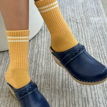 Le Bon Shoppe Boyfriend Socks Butter OS