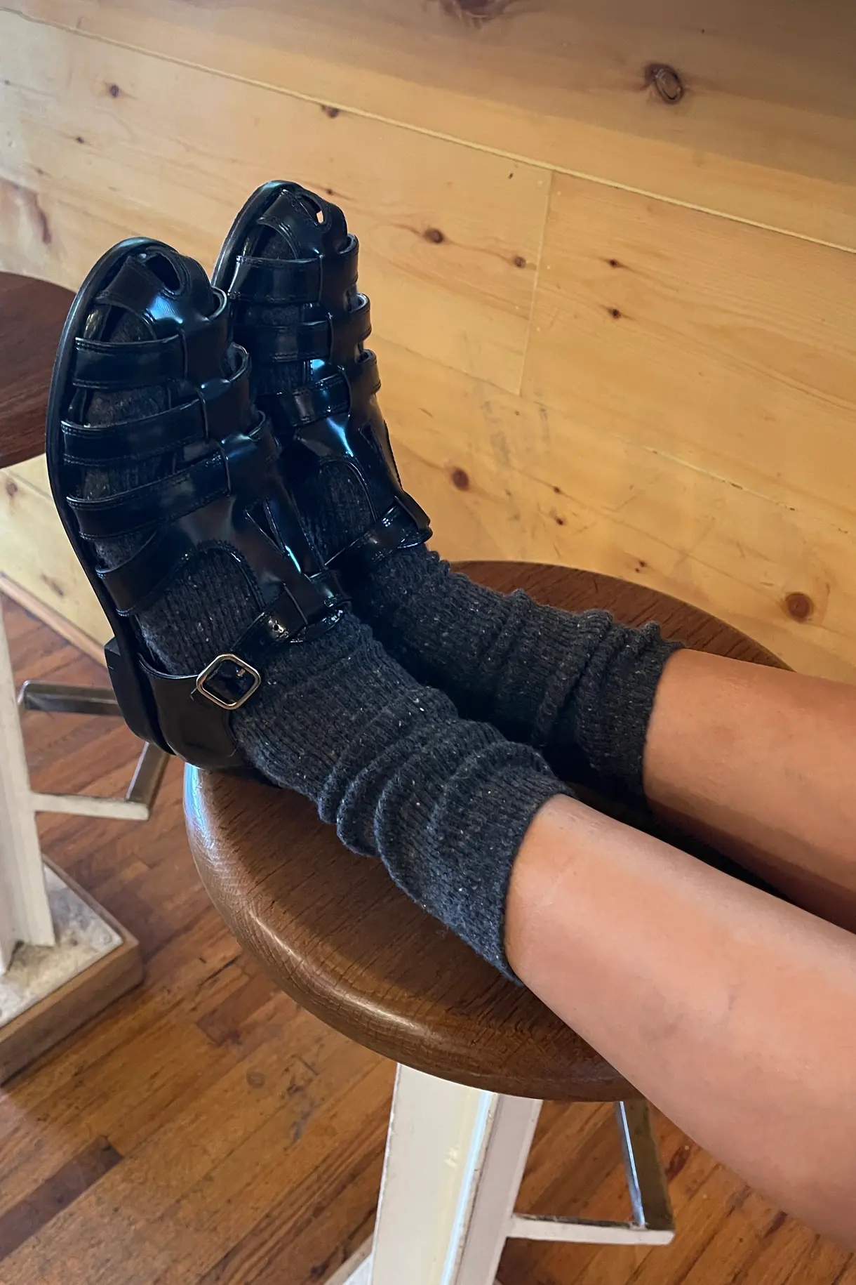 Le Bon Shoppe Snow Socks Denim