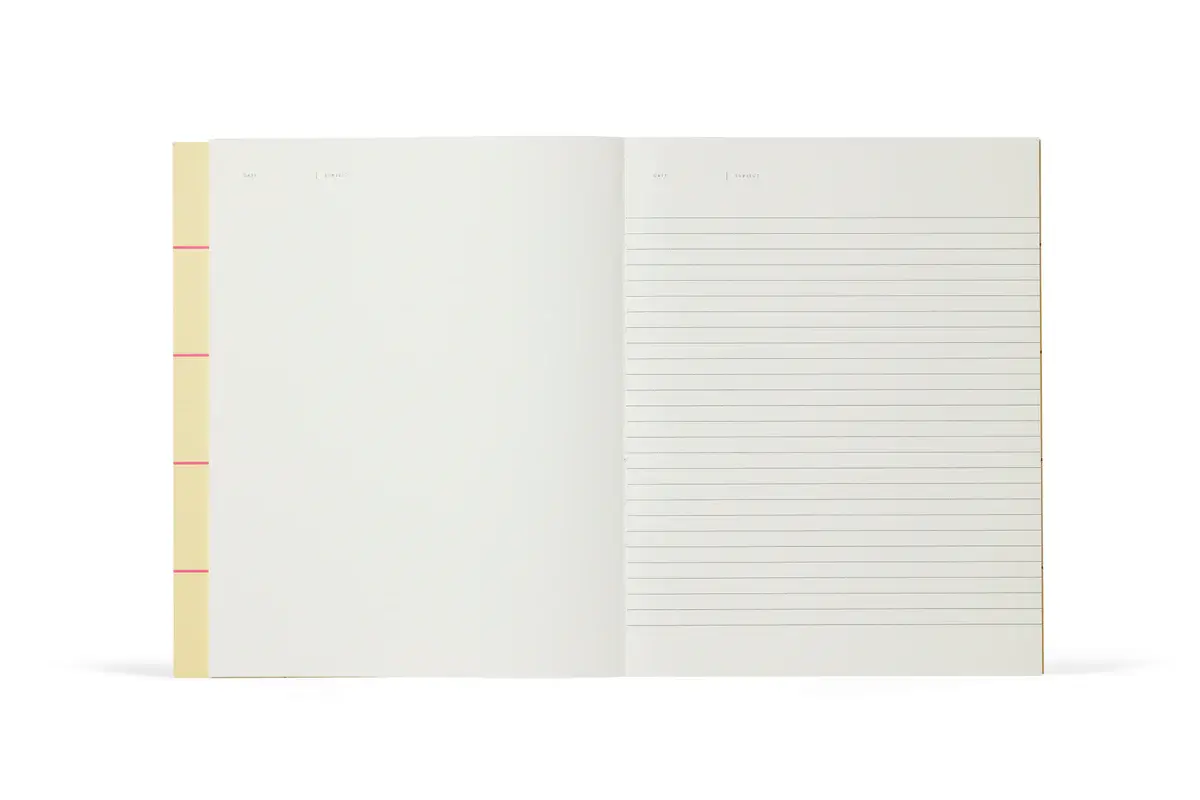 Notem Notebook Uma Large Yellow