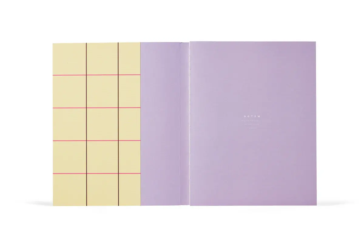 Notem Notebook Uma Large Yellow