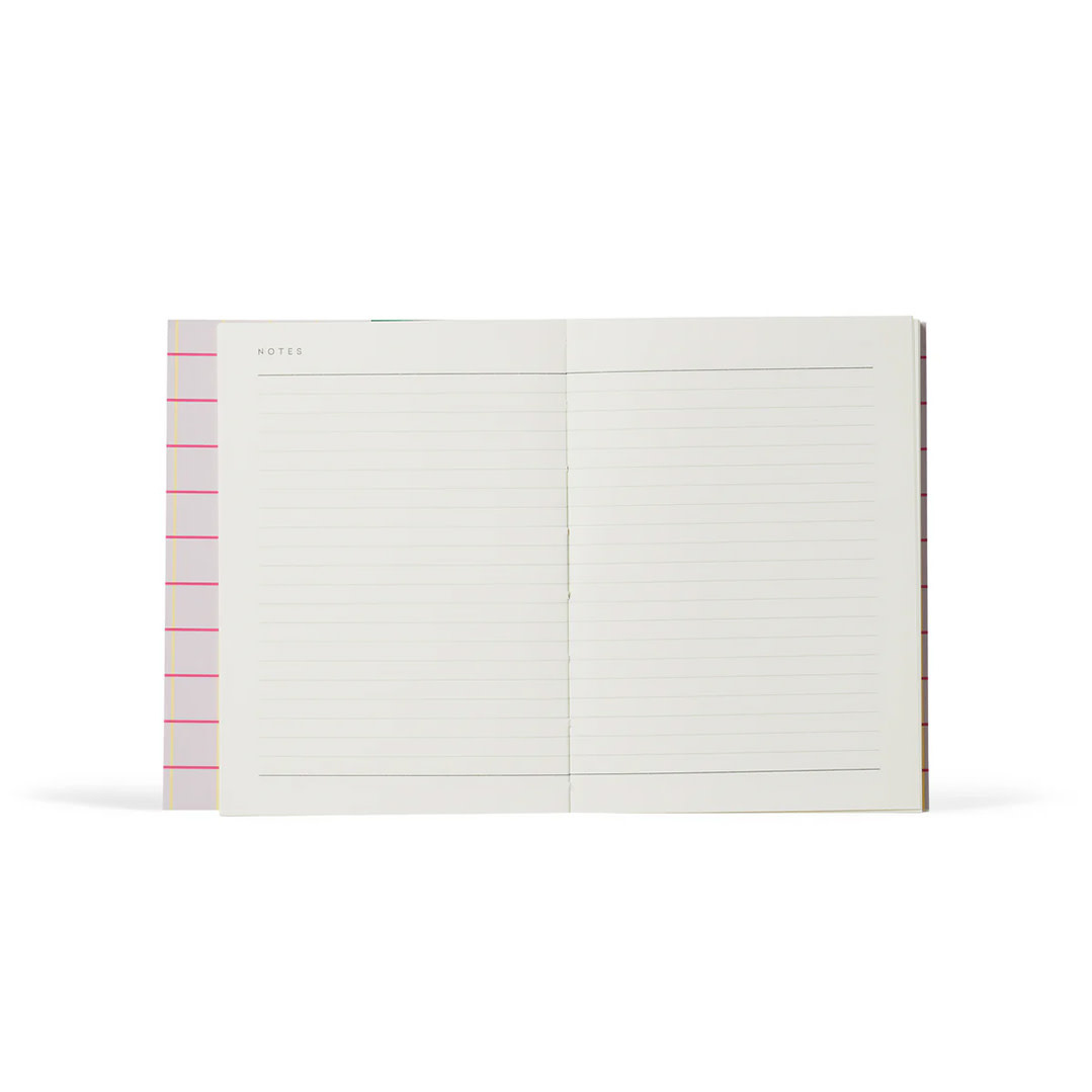 Notem Notebook Uma Medium Lavender Check