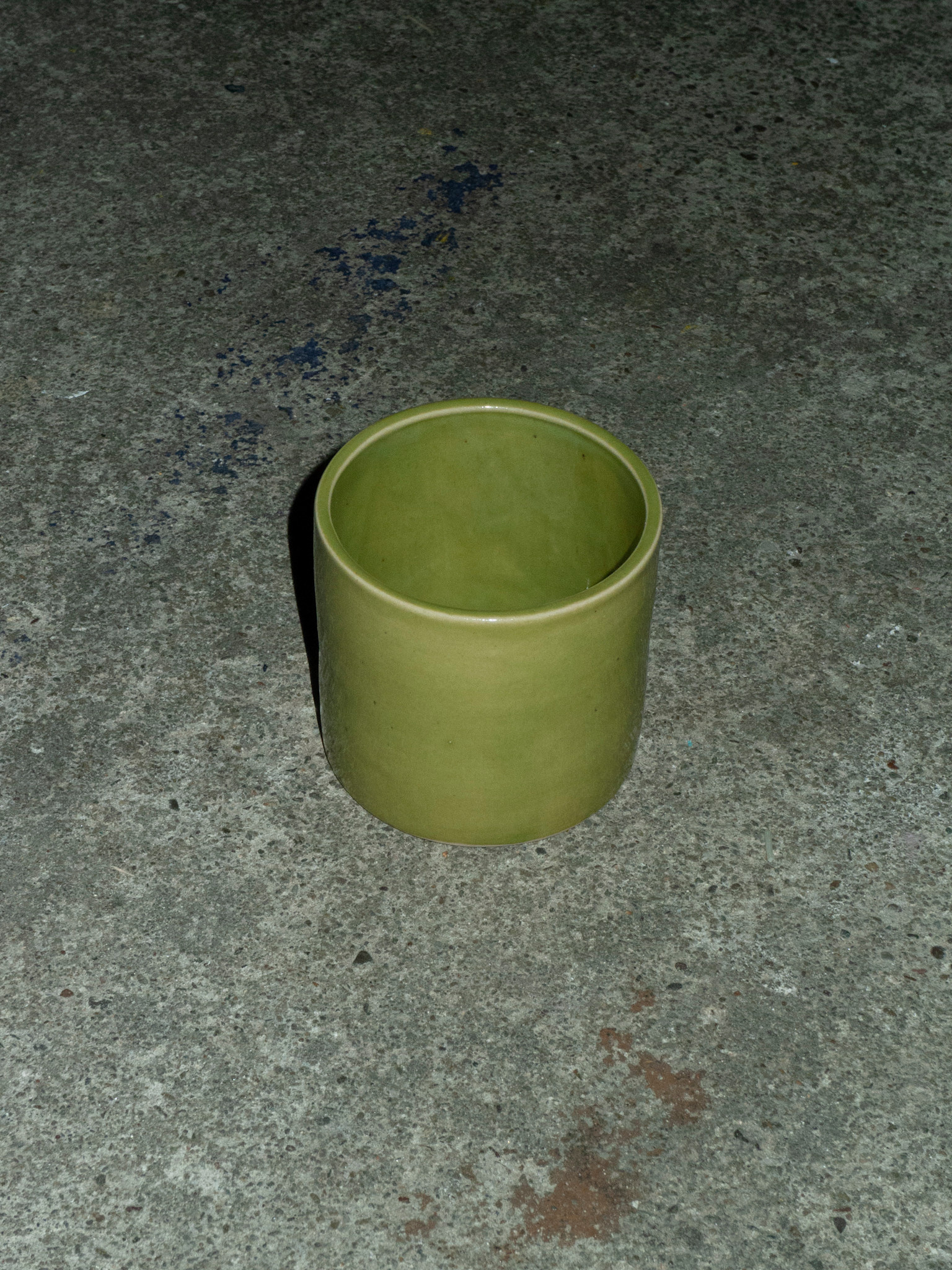 Almond in a Glass Tall Cup Moss