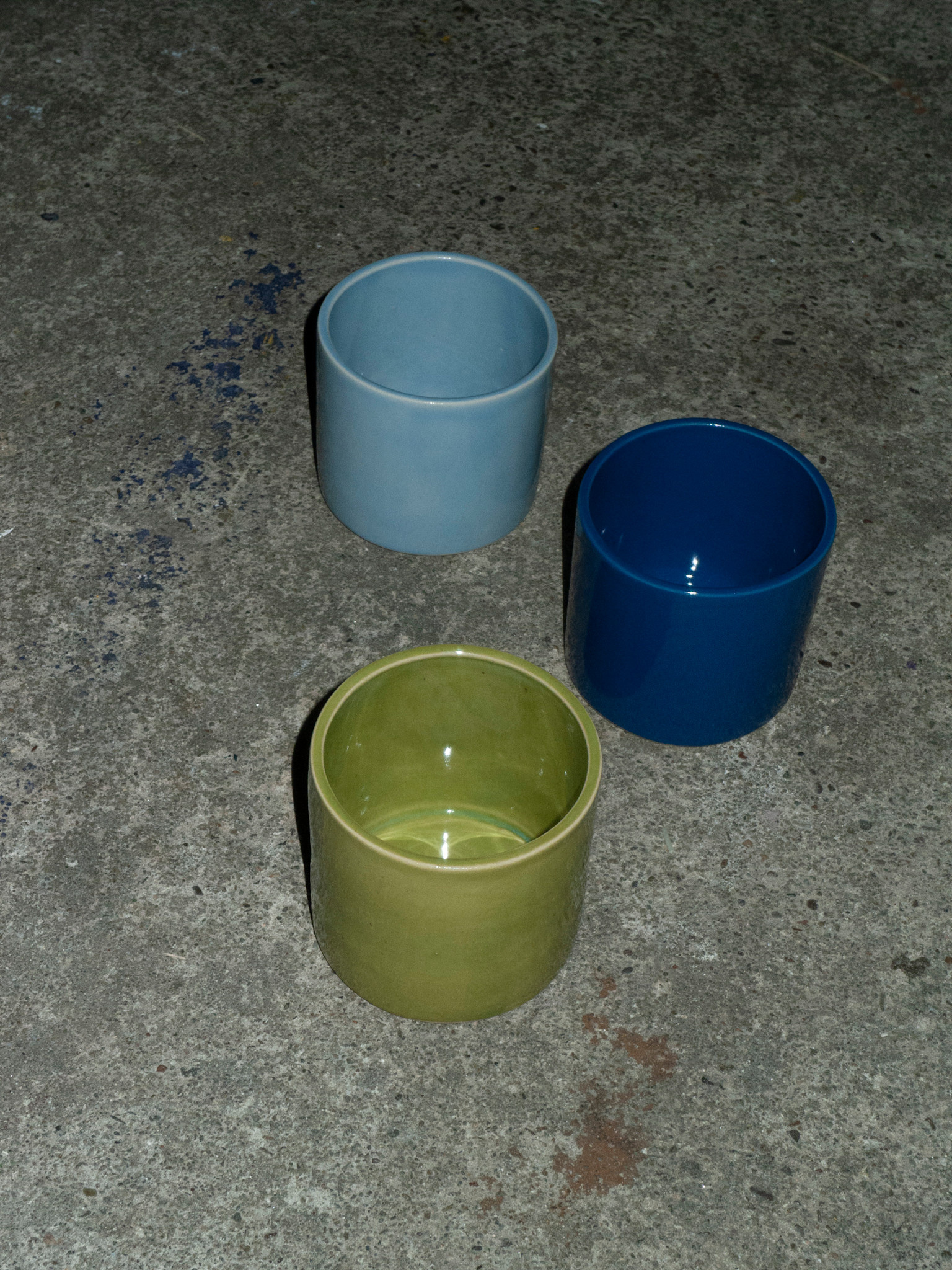 Almond in a Glass Tall Cup Moss