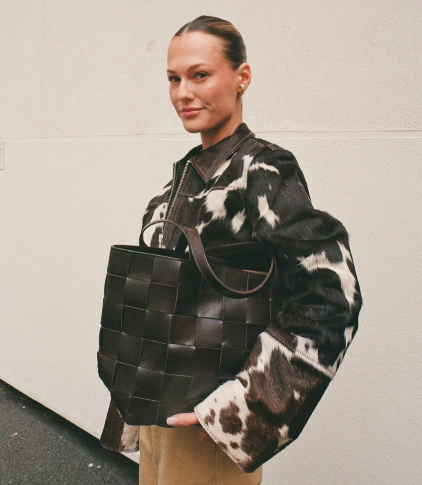 Adax Limona Shopper Meike Dark Brown