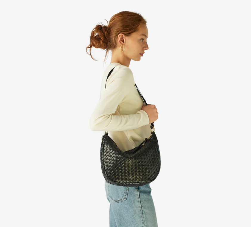 Adax Salerno shoulder bag Marlin Black