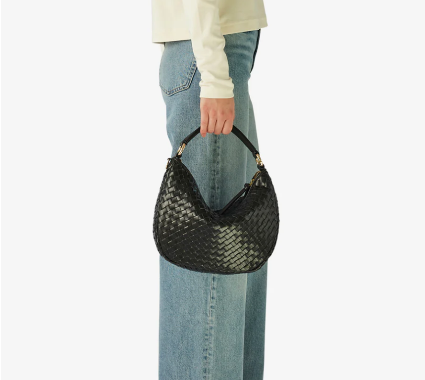 Adax Salerno shoulder bag Marlin Black