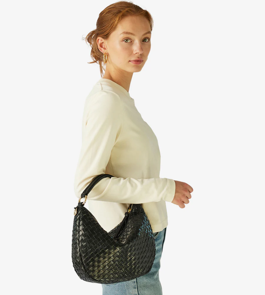 Adax Salerno shoulder bag Marlin Black