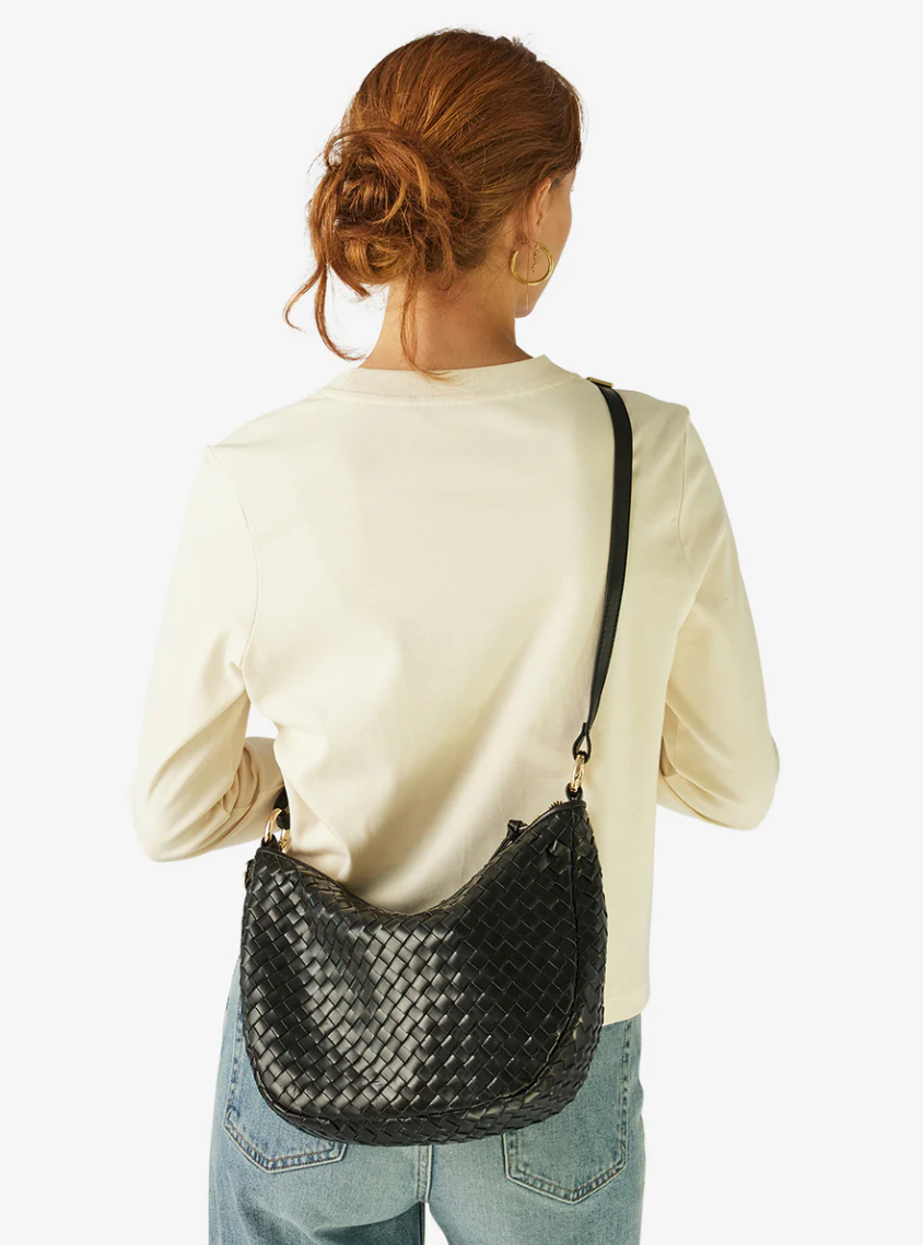 Adax Salerno shoulder bag Marlin Black