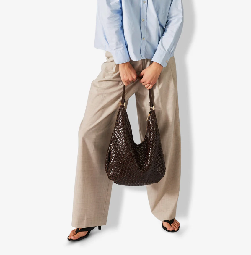 Adax Salerno shoulder bag Mindy Dark Brown