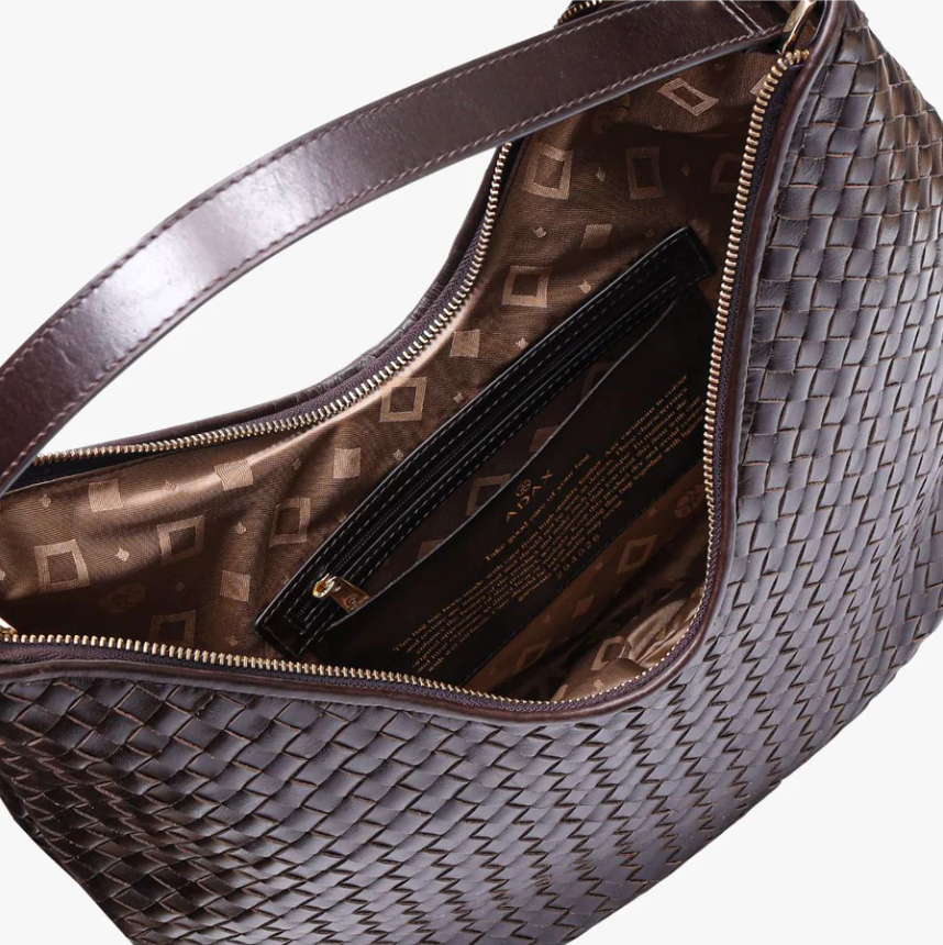 Adax Salerno shoulder bag Mindy Dark Brown