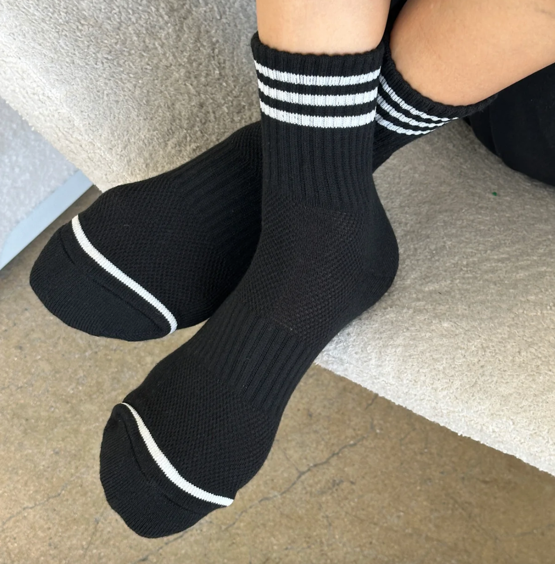 Le Bon Shoppe Girlfriend Socks Black
