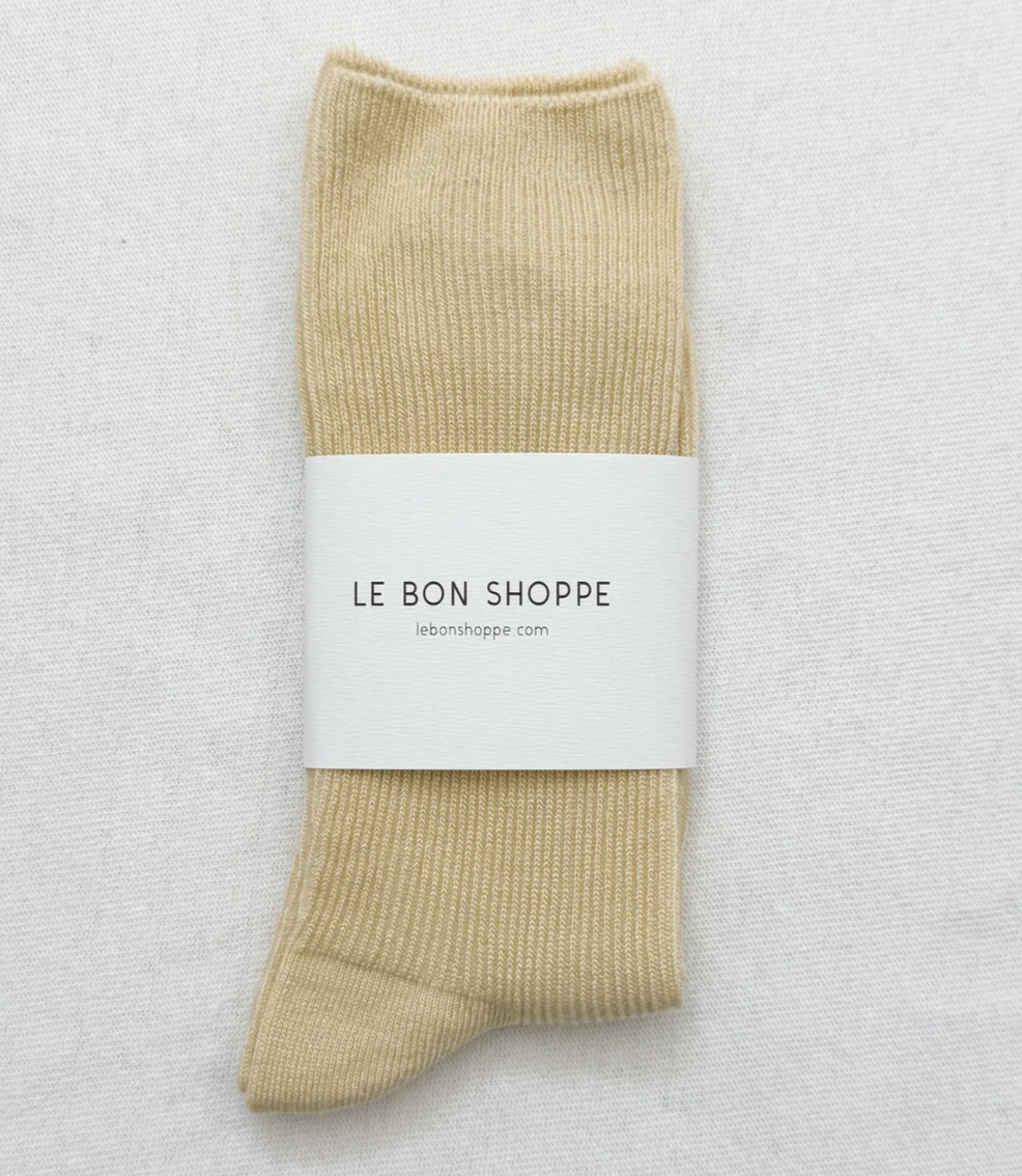 Le Bon Shoppe Pants Socks Granola