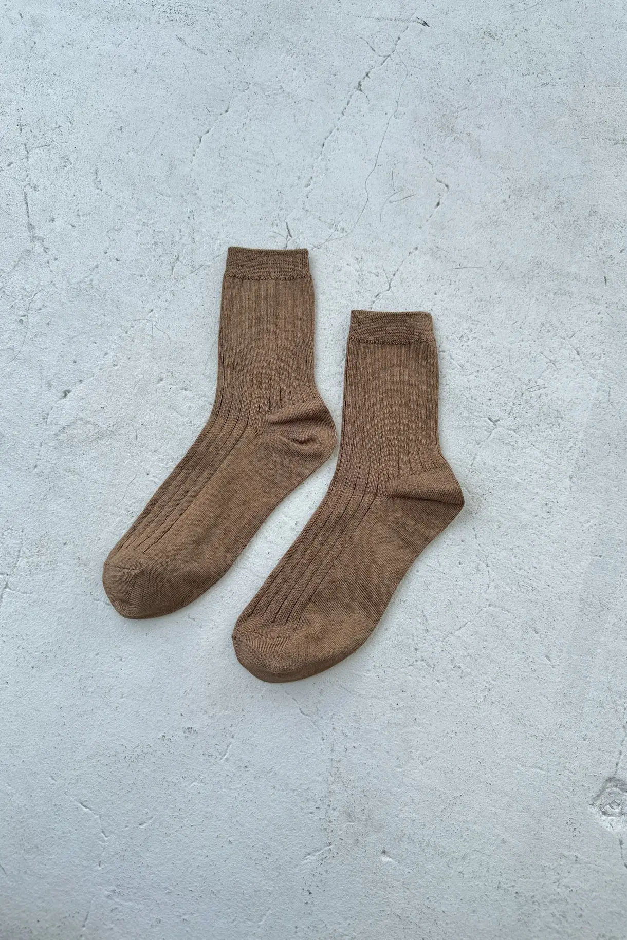 Le Bon Shoppe Her Socks Dark Tan