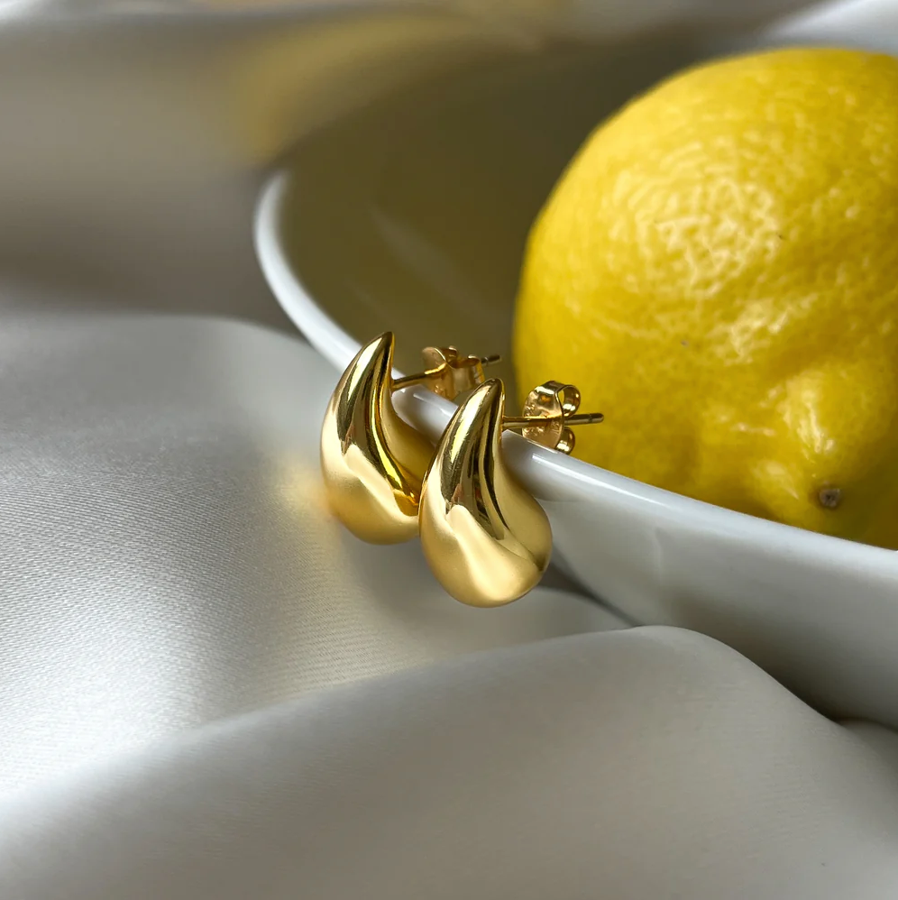 Brandlinger Earrings Milano Gold