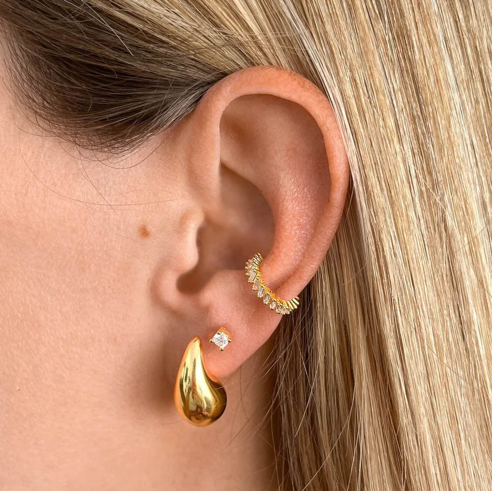 Brandlinger Earrings Milano Gold