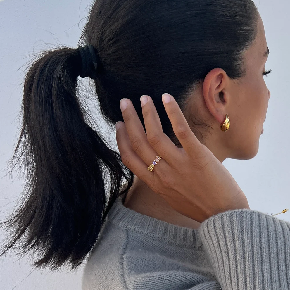 Brandlinger Earrings Milano Gold