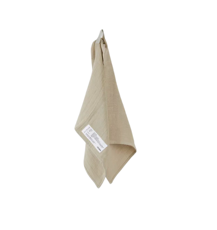 Frama Light Towel Sage Green Hand Towel
