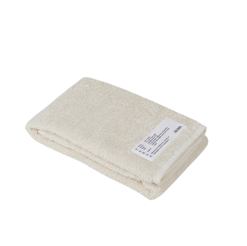 Frama Heavy Towel Bone White Hand Towel