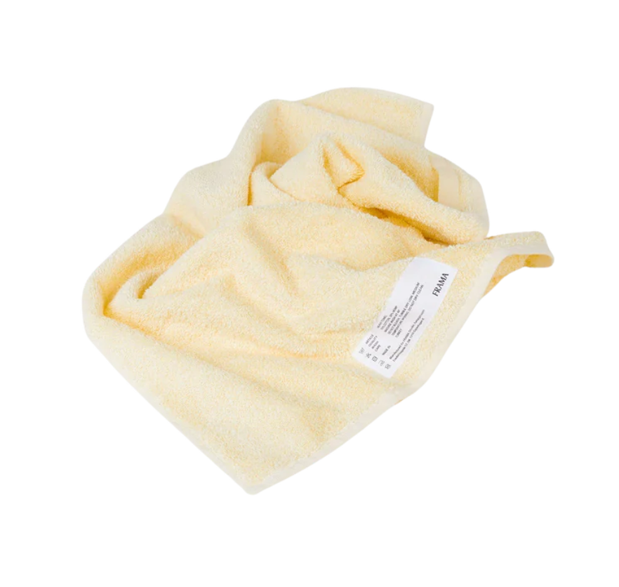 Frama Heavy Towel Pale Yellow Hand Towel