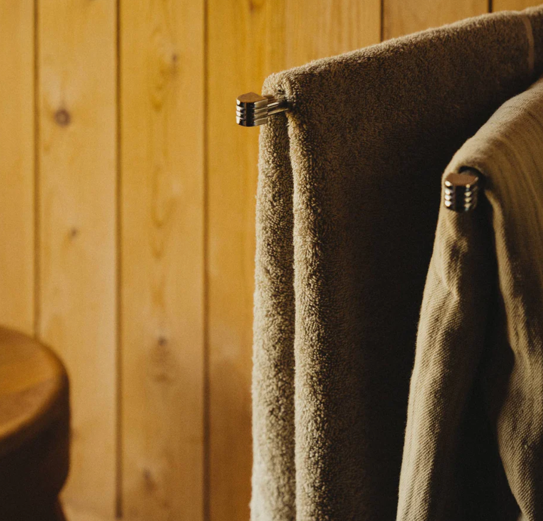 Frama Heavy Towel Sage Green Hand Towel