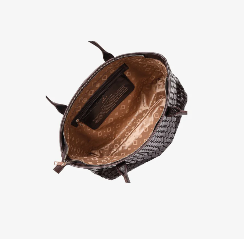 Adax Salerno Handbag Roberta Dark Brown