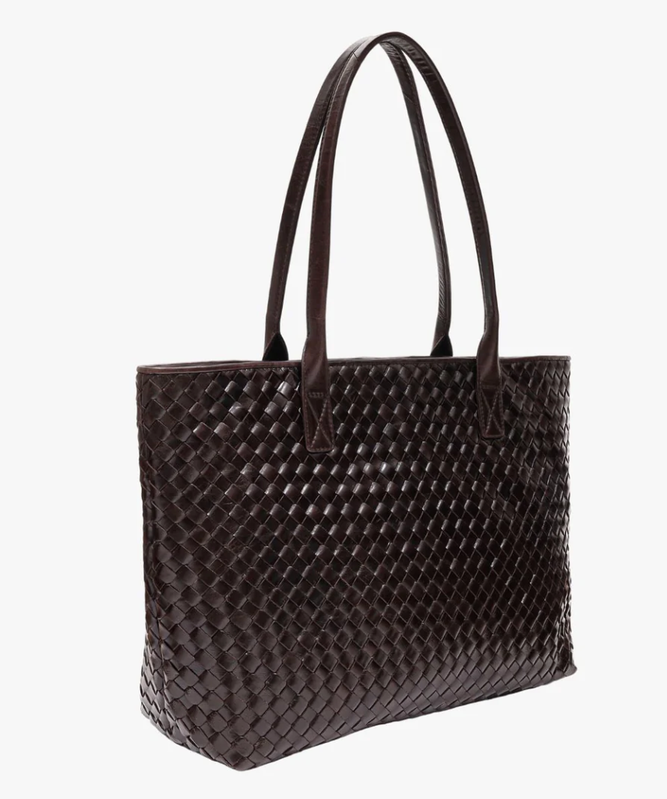Adax Salerno Handbag Roberta Dark Brown
