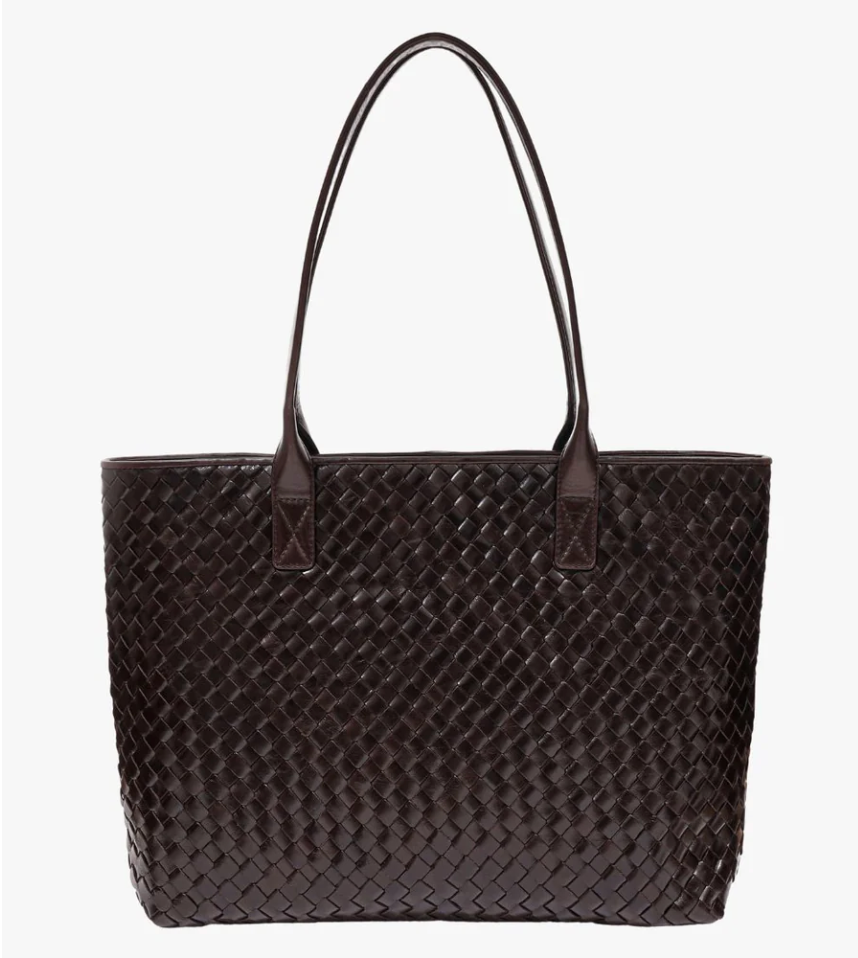 Adax Salerno Handbag Roberta Dark Brown