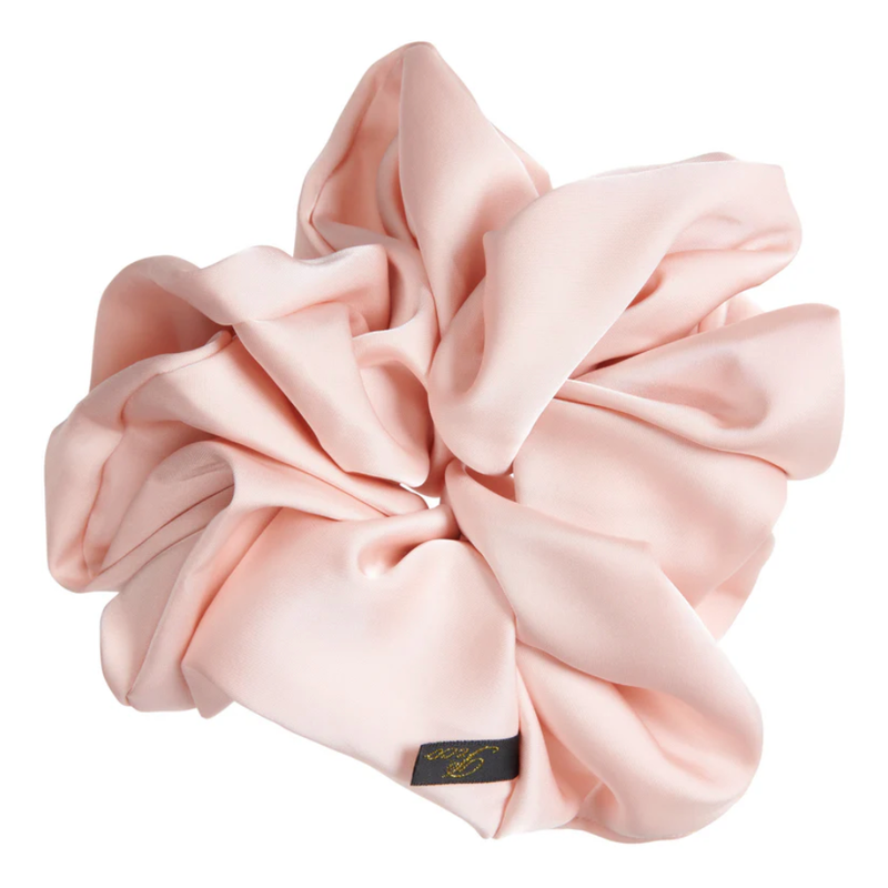 Pico Scrunchie Satin Extra Large Powder