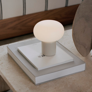 New Works Portable Lamp Karl Johan Light Grey