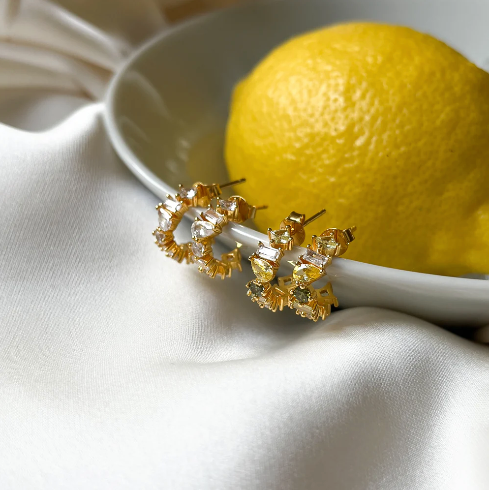 Brandlinger Earring Ragusa Gold