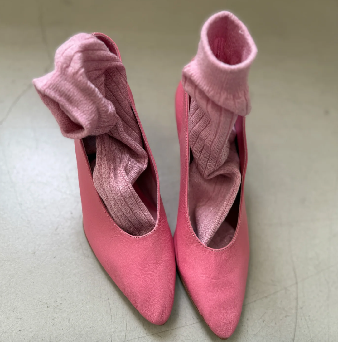 Le Bon Shoppe Her Socks Sparkling Rose