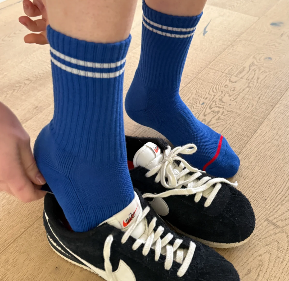 Le Bon Shoppe Boyfriend Socks Cobalt