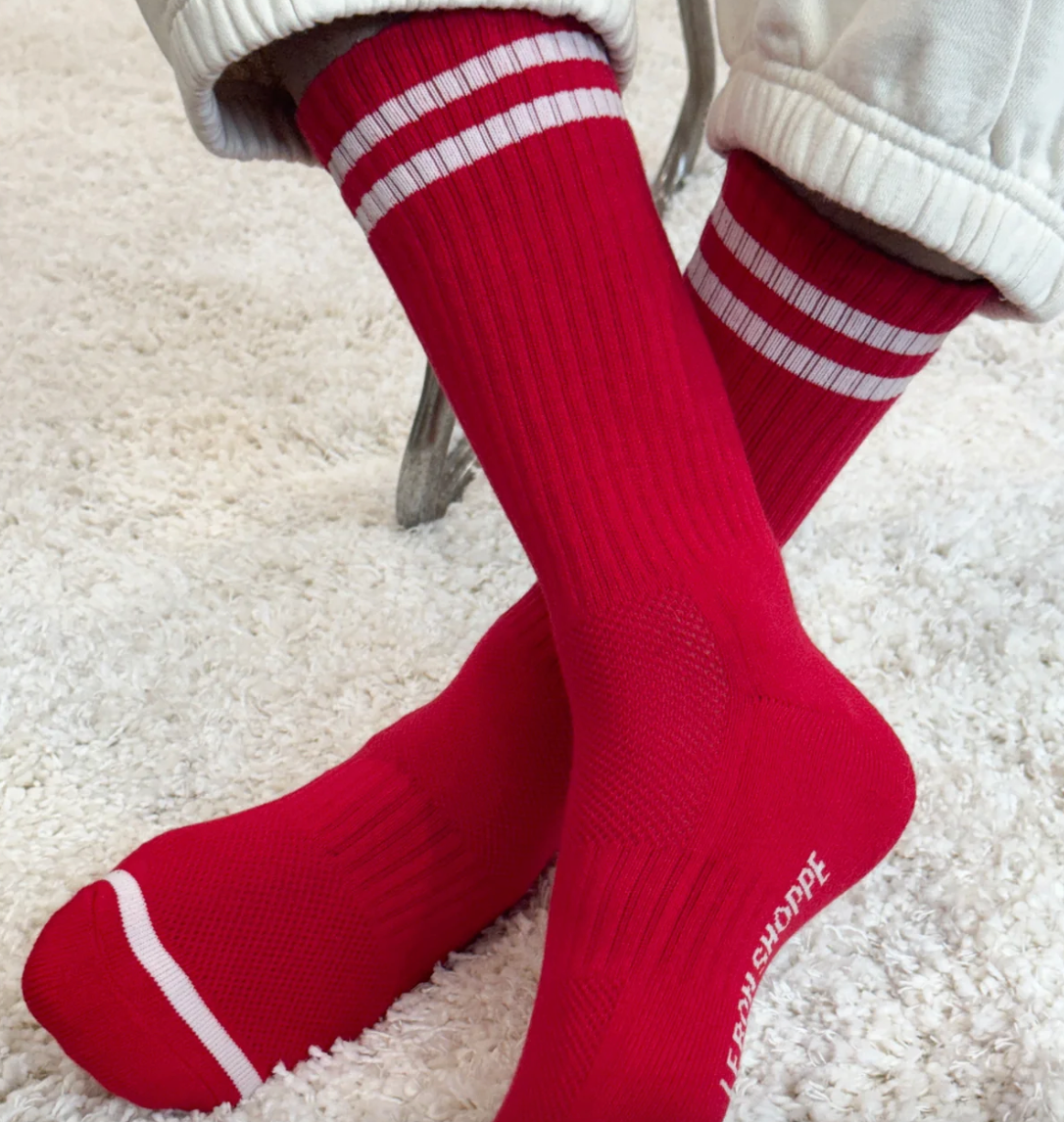 Le Bon Shoppe Extended Boyfriend Red