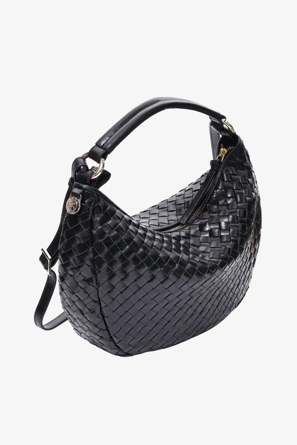 Adax Salerno shoulder bag Marlin Dark Brown