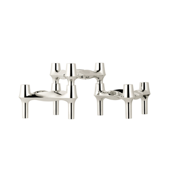 Stoff Nagel Candle Holder BMF Chrome 3 Pack