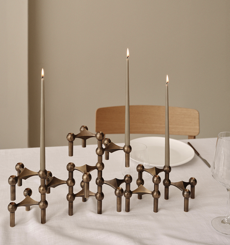 Stoff Nagel Taper Candles Stoff Nagel Artichoke 6 pcs